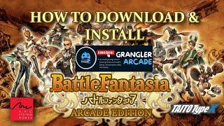 Battle Fantasia Arcade Standalone 8K Forgot This one (Watch Video) For Controls.