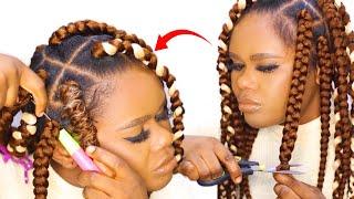 OMG!! I Tried Butterfly Locs on OLD BOX BRAID‍️