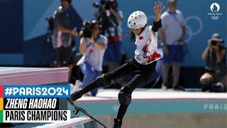 11-year-old Zheng Haohao makes her Olympic debut! | Athlete Highlights