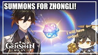 Summons For Zhongli | Genshin Impact