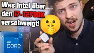 Was Intel über den i7-12700K verschweigt!  Fast so gut wie i9-12900K nur 200€ günstiger! Review