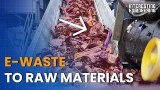 How to Turn Electronic Waste Into Raw Materials | Change The Future