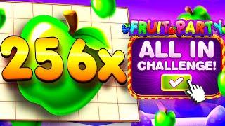 I DID A RISKY ALL IN CHALLENGE ON FRUIT PARTY!! (Bonus Buys)