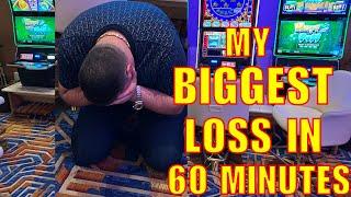 My BIGGEST LOSS Ever On Slots In 1 Hour