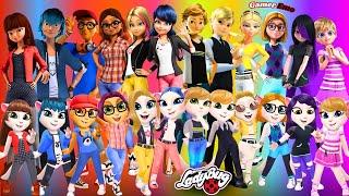  MIRACULOUS LADYBUG  ANGELA | Marinette & Many Friends | Cosplay Makeover