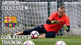 Jasper Cillessen / Goalkeeper Training / FC Barcelona !