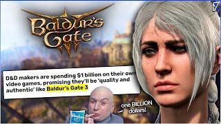 Hasbro Reveals Future of Baldur's Gate & More - Gets SLAMMED For Tone Deaf Announcement