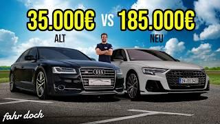 DAS GLEICHE AUTO, NUR ÜBER 100.000€ GÜNSTIGER!? AUDI S8 2017 vs 2024 | ALT VS NEU | Fahr doch