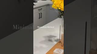 A minimalistic kitchen is a GREAT kitchen