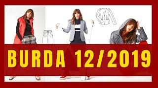 BURDA 12/2019 LINE DRAWINGS