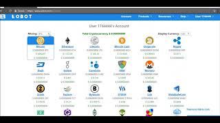 Eobot Cloud Mining - Part 1 (Free BTC,ETH,DOGE)