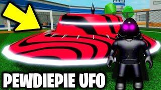 UNLOCKING LEVEL 100 UFO! (PewDiePie UFO) | Roblox Mad City Season 4 New Update