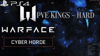 Warface PS4 | PVE KINGS | Cyber Horde - Hard | 2020