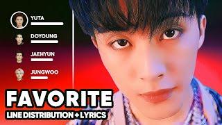 NCT 127 - Favorite (Vampire) Line Distribution + Lyrics Karaoke PATREON REQUESTED