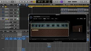 Massive Lead Guitar Tone in Logic using stock plug-ins