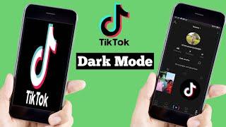 How to Get dark mode on Tiktok Android || New update 2023 || Tiktok Dark Mode is Here