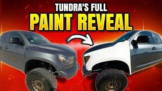 TOYOTA TUNDRA FULL PAINT JOB FROM START TO FINISH