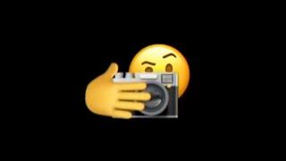 Emoji takes a picture of you