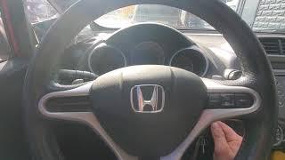 2011 Honda FiT oil light reset