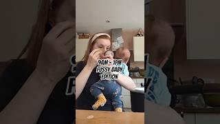 9am - 1pm as a stay at home mum - Fussy baby edition #ukmum #stayathomemum #mumof3 #ukmums
