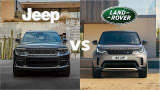 2021 Jeep Grand Cherokee L vs Land Rover Discovery! Luxury Off-Road SUVs Compared