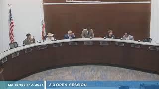 Emergency Board of Education Meeting --- September 10, 2024