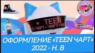 Оформление «TEEN чарт» (2022 - н. в)