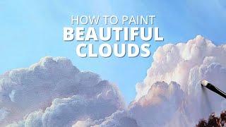 How to paint CLOUDS for beautiful landscapes [Forgotten Road: Part 2]