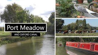 Oxford Canal and Port Meadow UK | Travel Guide (4K)