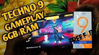 TECNO SPARK 9 Free Fire gameplay || TECNO SPARK 9 Handcam gameplay || Free Fire