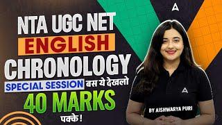 UGC NET Dec 2024 | English Chronology Masterclass for 40+ Marks | By Aishwarya Ma'am