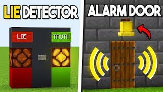 Minecraft: 5+ NEW Redstone Build Hacks & Ideas!