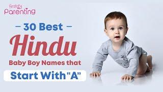 30 Unique Hindu Baby Boy Names Starting with A | Hindu Boy Names Starting With A | Baby Boy Names