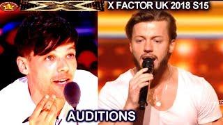 Tom Richards Louis Tomlinson's Former X Factor Co-Competitor sings Skin AUDITIONS 3 X Factor UK 2018