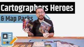 Cartographers Heroes & Map Pack Review - A Standalone Expansion....Is It Worth Getting?