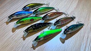 Homemade trout minnows. Миножки ручной работы для форели. #trout #fishing #lures