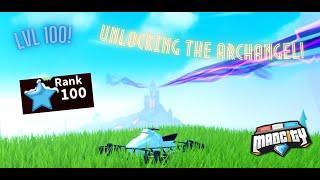 Reaching level 100, unlocking the Archangel! || Roblox - Mad City