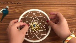 DÜŞ KAPANI YAPIMI - Dreamcatcher Tutorial #kendinyap