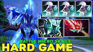 Hard Game Battle Micro Skills Arc Warden Mid Carry Pro Player - Dota 2