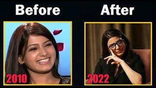 Samantha Shocking Transformation Divorce #motivation #samantha Interview Naga Chaitanya