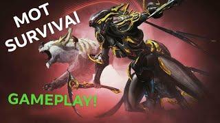 Warframe///Trinity Prime Gameplay!///10 Minute MOT Survival Run!