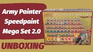 Army Painter Speedpaint Mega Set 2.0 Unboxing!