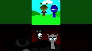 BLACK and SIMON Edit  #sprunki #incredibox #animation #edit