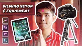 How I Film My Art Videos - Equipment and Softwares