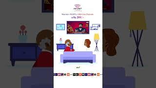 ndless entertainment with all ages for just Rs.399/-! | Infonet  #infonet #internetprovider