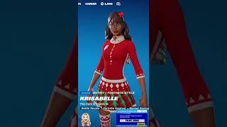 #shorts CHRISTMAS Krisabelle-Fortnite