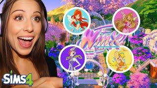 Each Tiny Home is a Different WINX CLUB FAIRY in the Sims 4