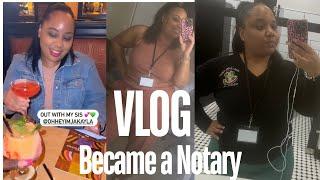 Spend the Week with me| I am now, a Notary Official | Apartment touring| Juggling Work & School