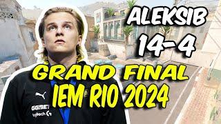 CS2 POV | NAVI Aleksib (14/4) vs MOUZ (Dust2) @ IEM Rio 2024 Grand final