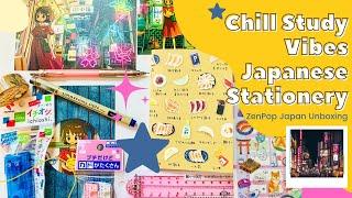 ZenPop Japan "Chill Vibes" Stationery Set Unboxing! 